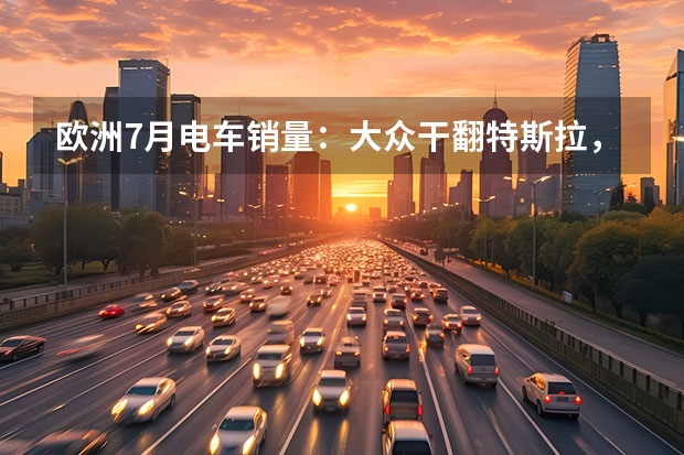 欧洲7月电车销量：大众干翻特斯拉，中国自主拿下首个第一！ 特斯拉7月销量
