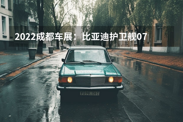 2022成都车展：比亚迪护卫舰07公布预售价 15.5万元