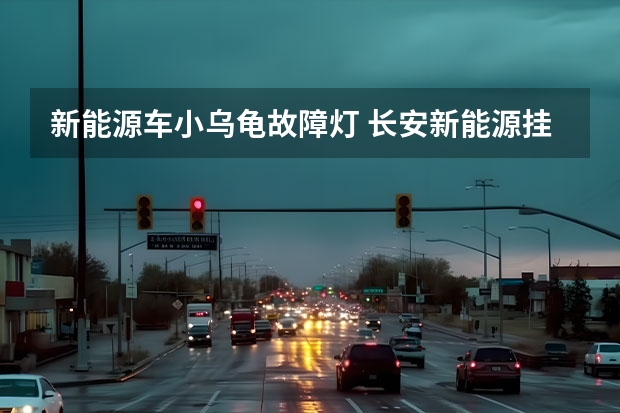 新能源车小乌龟故障灯 长安新能源挂不了档，动力系统亮灯？