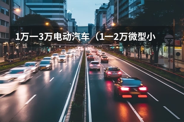 1万一3万电动汽车（1一2万微型小汽车）