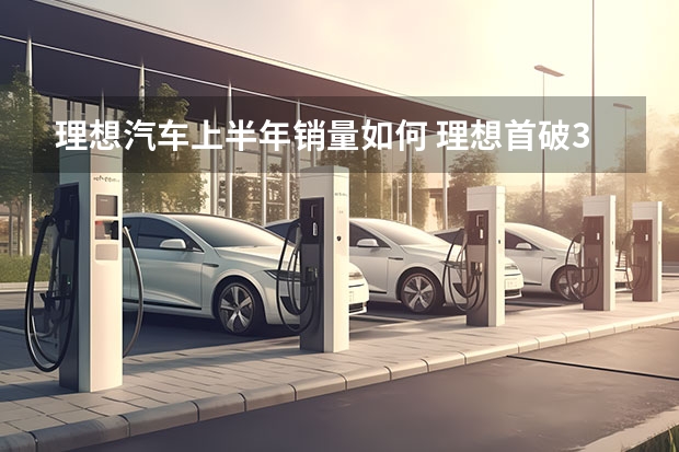 理想汽车上半年销量如何 理想首破3万辆！6月新势力销量公布 小鹏仍需努力