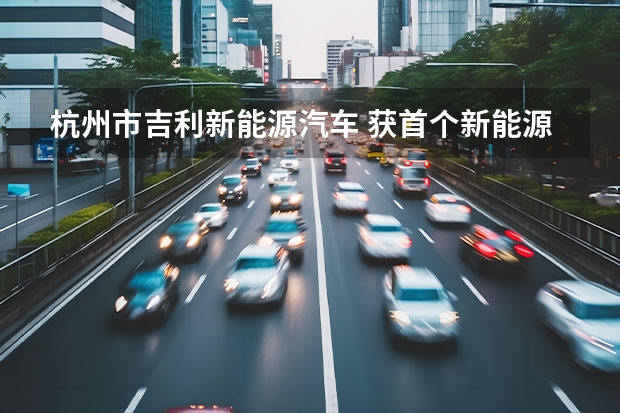 杭州市吉利新能源汽车 获首个新能源汽车安全管理体系认证，造车者吉利该有的价值观