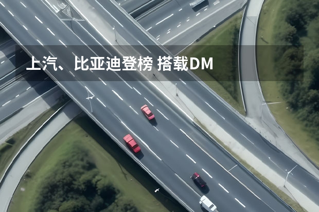 上汽、比亚迪登榜 搭载DM