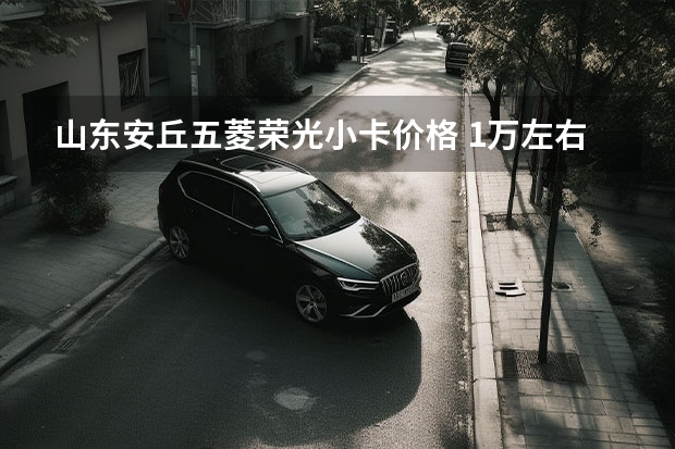 山东安丘五菱荣光小卡价格 1万左右二手五菱荣光小卡：性价比与购买指南