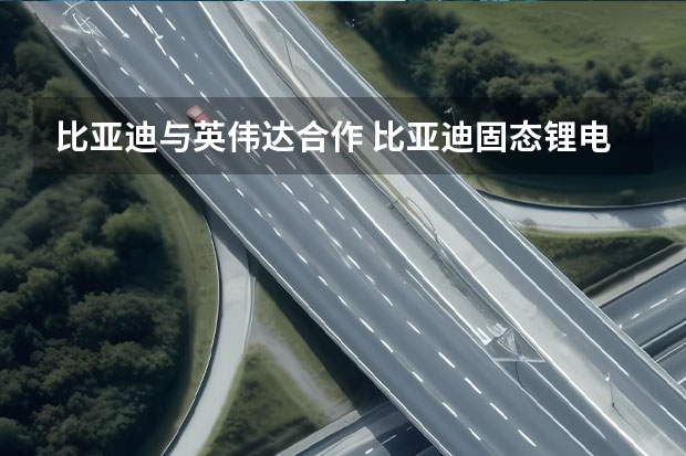 比亚迪与英伟达合作 比亚迪固态锂电池等专利曝光