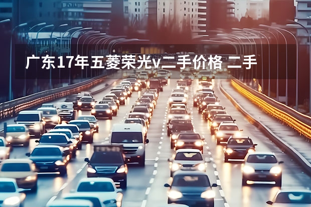 广东17年五菱荣光v二手价格 二手面包车一万左右2年的车
