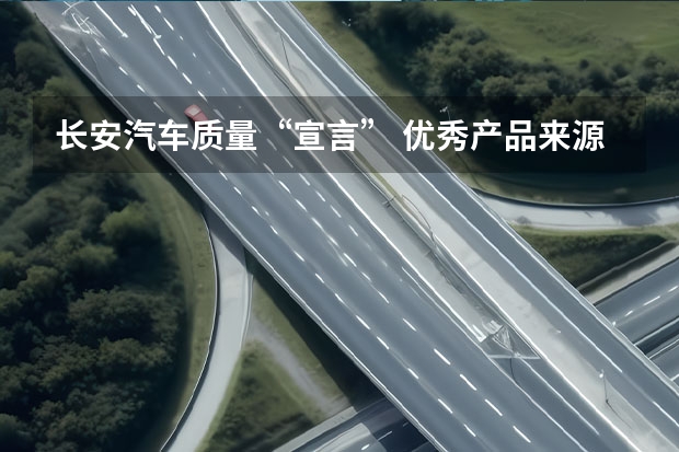 长安汽车质量“宣言” 优秀产品来源于挑剔（长安汽车有没有开发新能源轿车的计划？）