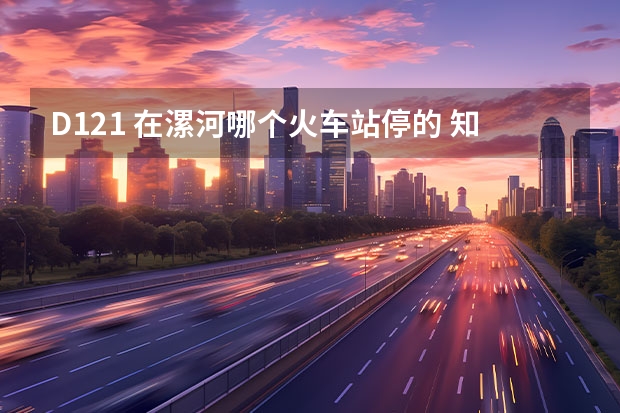 D121 在漯河哪个火车站停的 知道的过来说说