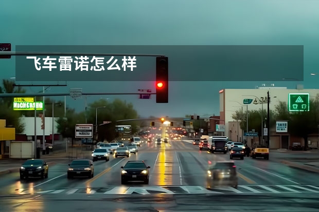 飞车雷诺怎么样