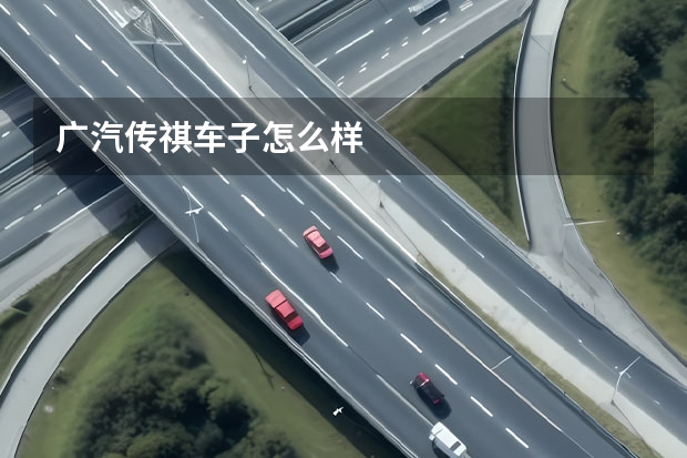 广汽传祺车子怎么样
