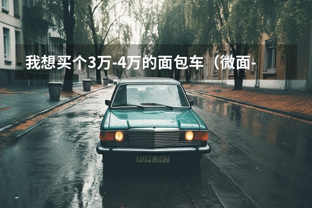 我想买个3万-4万的面包车（微面-微客）请大家推荐一下 型号 品牌定在五菱和长安（3万以下的家用汽车？）