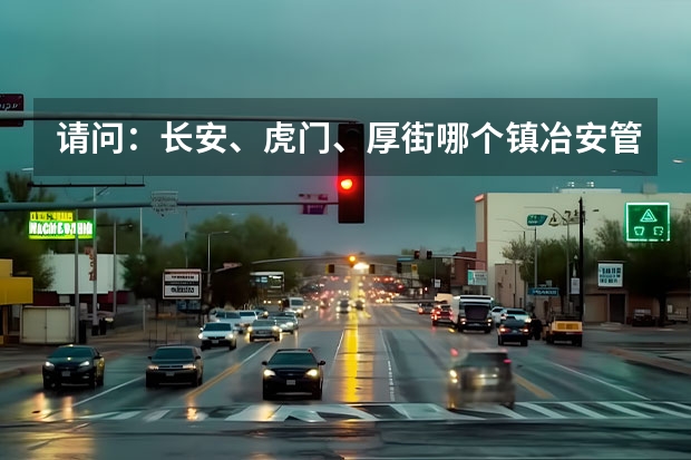 请问：长安、虎门、厚街哪个镇冶安管的稍微好一些？哪个点适合卖小吃呢？谢谢!