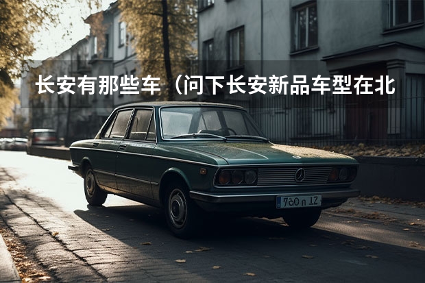 长安有那些车（问下长安新品车型在北京上市的结果?）