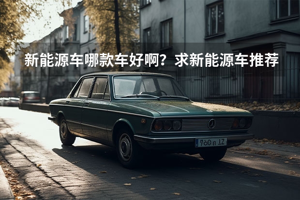 新能源车哪款车好啊？求新能源车推荐。。。 长安跨越这车不要坏死了我有一辆新车发动机高温大修机器四次他妈的这就不是人造的车