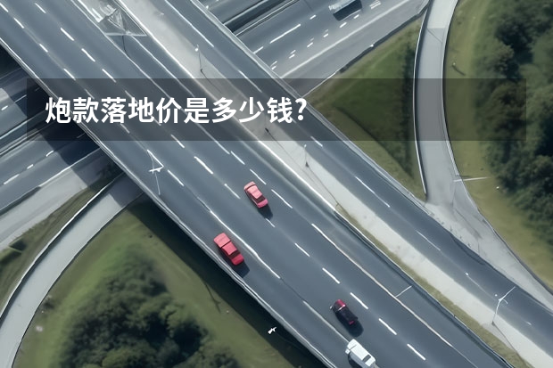 炮款落地价是多少钱?