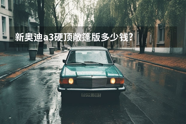 新奥迪a3硬顶敞篷版多少钱?