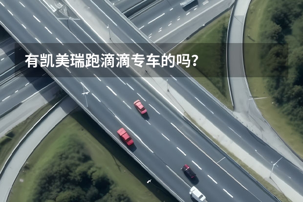 有凯美瑞跑滴滴专车的吗？
