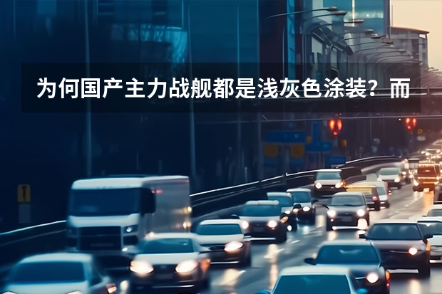 为何国产主力战舰都是浅灰色涂装？而鬼子九九舰队都是深蓝色涂装？！我感觉鬼子颜色更科学。你以为呢？！