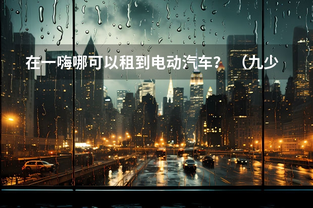 在一嗨哪可以租到电动汽车？ （九少14?沙坪坝区模拟）随着经济的快速发展，汽车消费迅猛增加．数据显示，某市九少1九年底的汽车保有量
