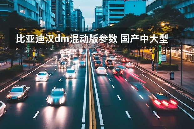 比亚迪汉dm混动版参数 国产中大型混动轿车对决 比亚迪汉DM-i/哪吒S增程版