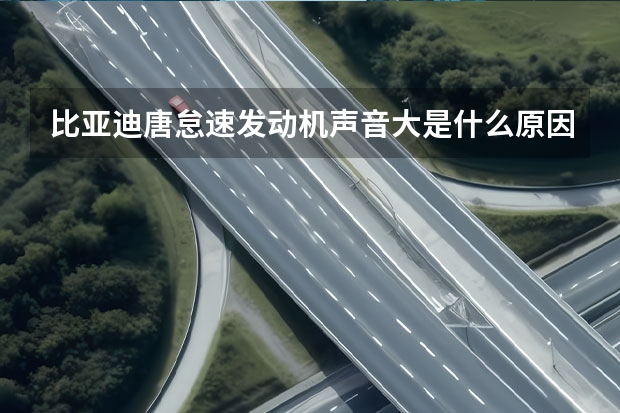 比亚迪唐怠速发动机声音大是什么原因
