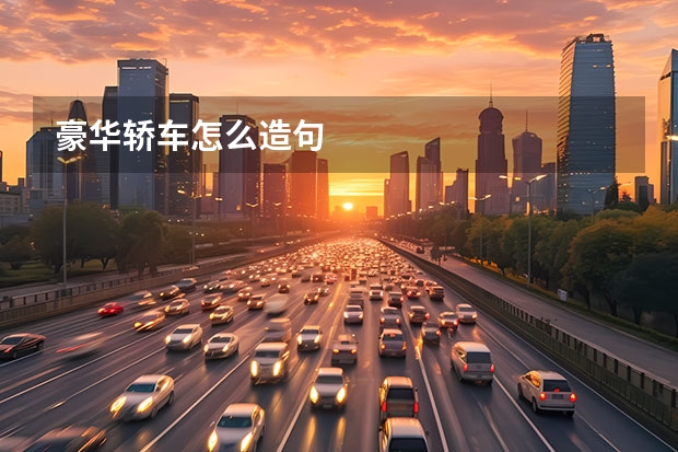 豪华轿车怎么造句