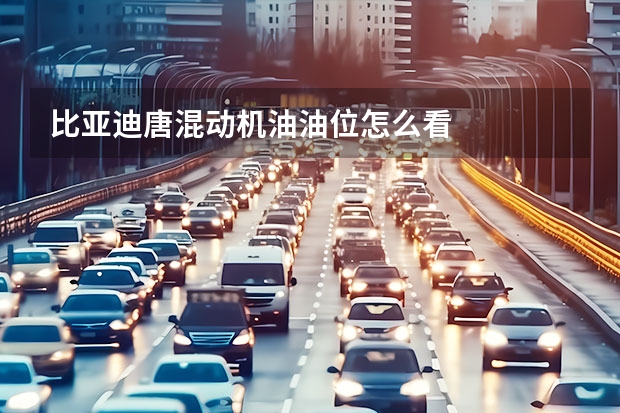 比亚迪唐混动机油油位怎么看
