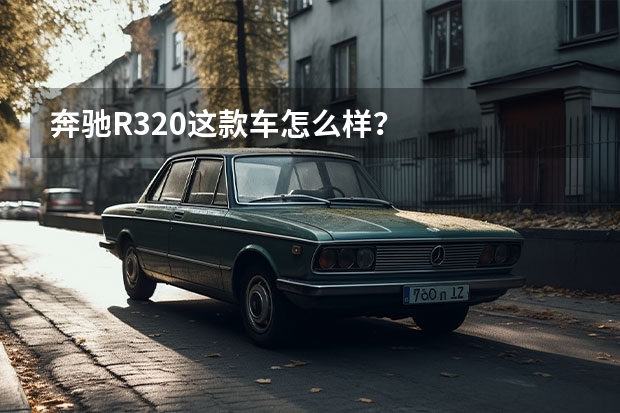 奔驰R320这款车怎么样？
