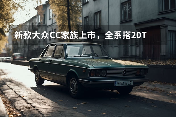 新款大众CC家族上市，全系搭2.0T动力！（24.99万元起 新款大众CC家族正式上市）