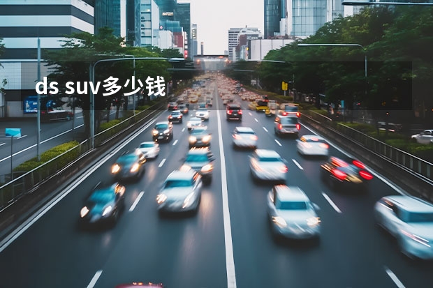 ds suv多少钱