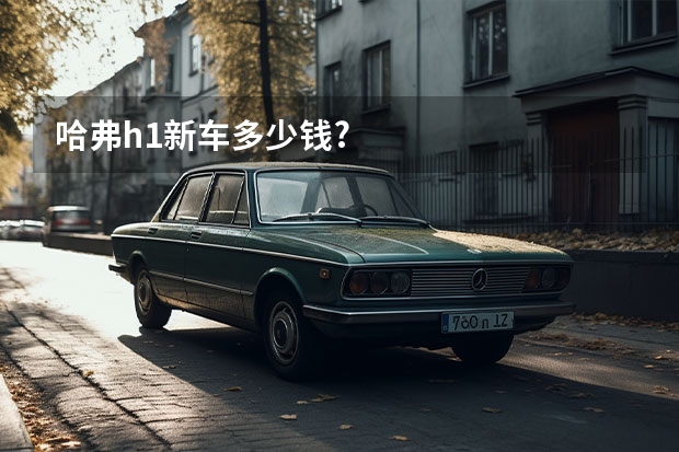 哈弗h1新车多少钱?