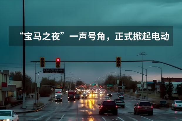 “宝马之夜”一声号角，正式掀起电动攻势（宝马MINI新车谍照首曝！与iX1同平台打造，下半年亮相）