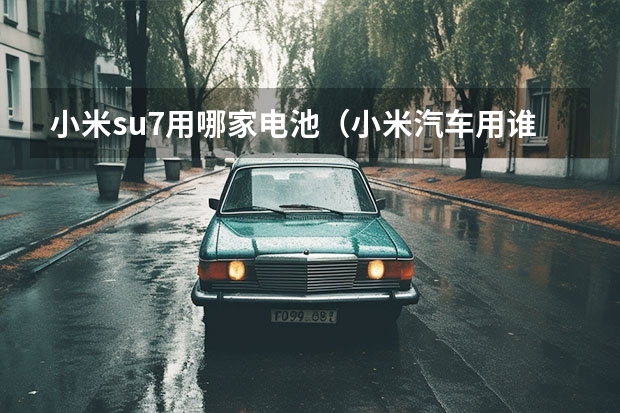 小米su7用哪家电池（小米汽车用谁的电池）