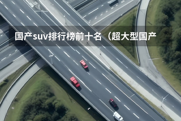国产suv排行榜前十名（超大型国产suv排名前十名 国产最豪华的车）