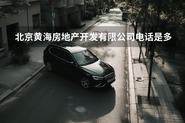 北京黄海房地产开发有限公司电话是多少？