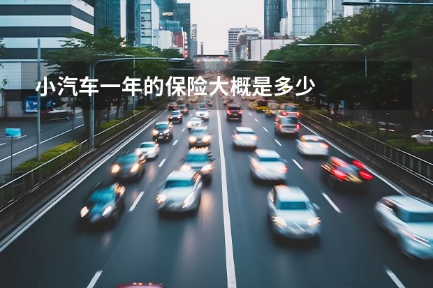 小汽车一年的保险大概是多少