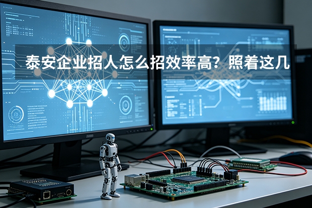 泰安企业招人怎么招效率高？照着这几步做