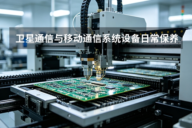 卫星通信与移动通信系统设备日常保养怎么做？电科五十四所维护要点