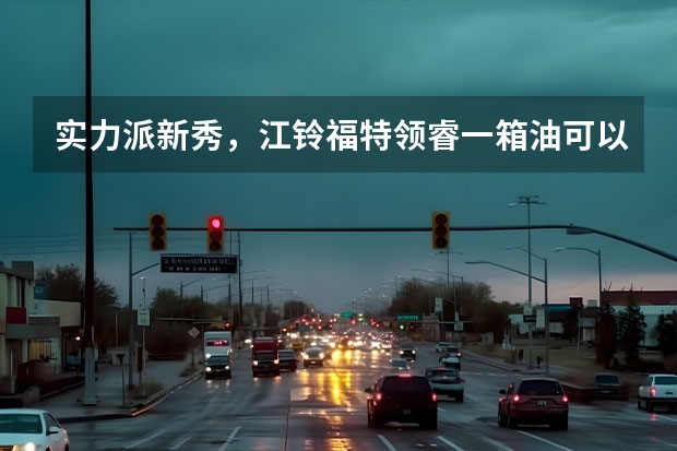 实力派新秀，江铃福特领睿一箱油可以跑789.5km（长测2） 实拍江铃新宝典(图文)